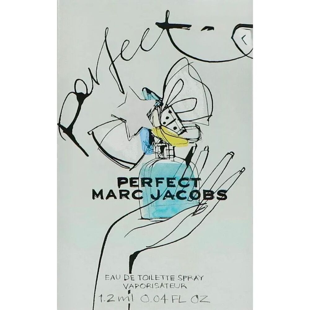 MARC JACOBS - Full Sleeve of 12 Samples (1.2 mL each) "Perfect Eau de Toilette"